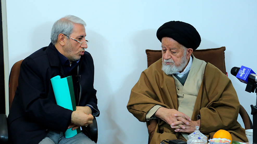 دیدار معاون هماهنگی ستاد اجرایی فرمان حضرت امام(ره) با نماینده‌ی ولی فقیه در استان سمنان